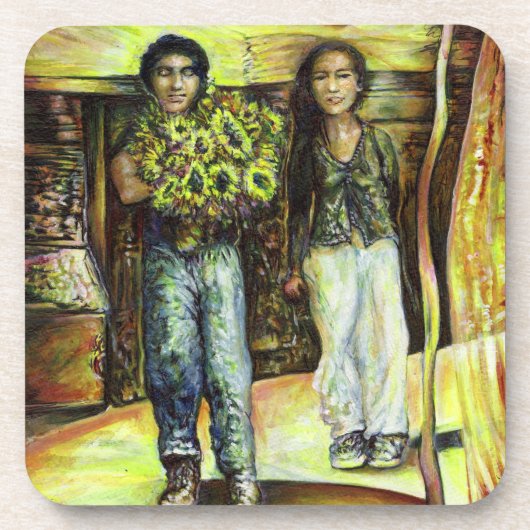 Dessous-de-verre Phase de ChapeI Sixtine d'un ChaIIenge (Devant)