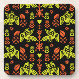 Dessous-de-verre Phoenix Bird Fold Art Imprimer