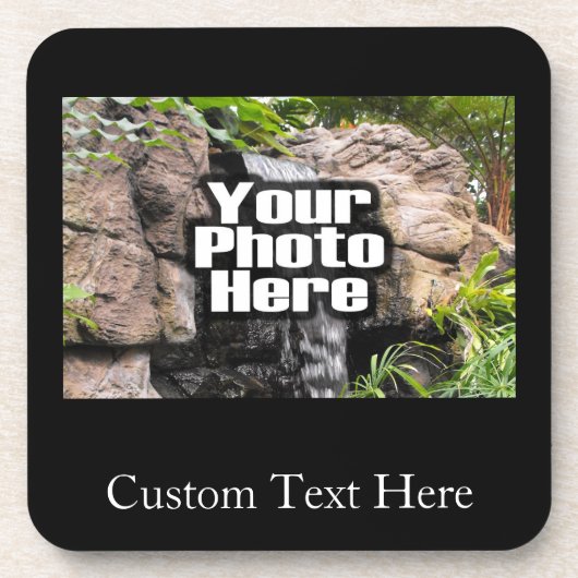 Dessous-de-verre Photo couleur personnalisée (Devant)