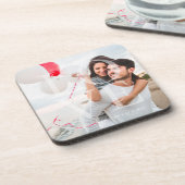 Dessous-de-verre Photo de couverture moderne "AMOUR" (Côté gauche)