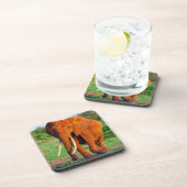 Dessous-de-verre Photo d'éléphant d'Afrique adulte (Côté Droit)