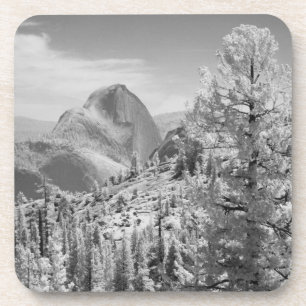Dessous-de-verre Photo infrarouge du côté est du Yosemite National 