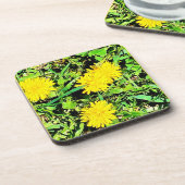 Dessous-de-verre Photo Mountain Dandelions. Commandez dès maintenan (Côté gauche)