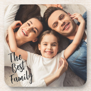 Dessous-de-verre Photo personnalisé La Meilleure Famille
