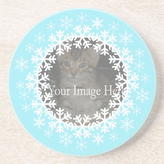 Dessous de verre photo Snowflake (Devant)