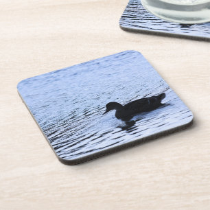 Dessous-de-verre Photographie de rides d'eau du lac de faune de can