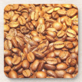 Dessous-de-verre Photographie des fèves de café (Devant)