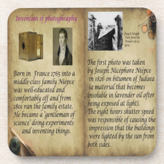 Dessous de verre photographique