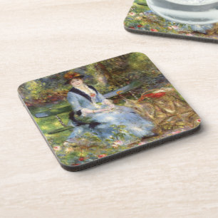 Dessous-de-verre Pierre-Auguste Renoir - Dans les Roses