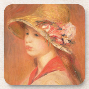 Dessous-de-verre Pierre une jeune femme de Renoir   dans un