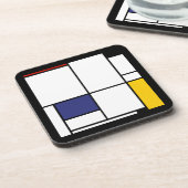 Dessous-de-verre Piet Mondrian, Tableau 1 (Côté gauche)