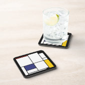 Dessous-de-verre Piet Mondrian, Tableau 1 (Côté Droit)