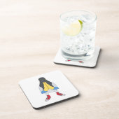 Dessous-de-verre Pigeon avec chaussures (Côté Droit)