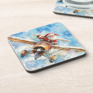 Dessous-de-verre Pilotage Père Noël