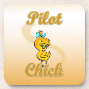 Dessous-de-verre Pilote Chick