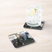 Dessous-de-verre Pilote Hipster amusant (Côté Droit)