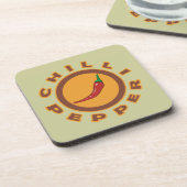 Dessous-de-verre piment. épices (Côté gauche)