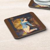 Dessous-de-verre pinceau vintage (Côté gauche)