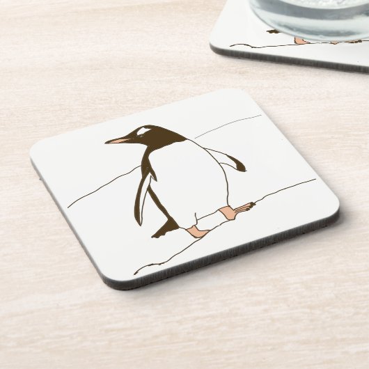 Dessous-de-verre Pingouin (Côté gauche)