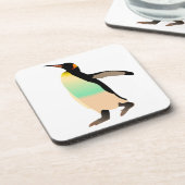 Dessous-de-verre Pingouin coloré (Côté gauche)