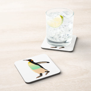 Dessous-de-verre Pingouin coloré