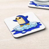 Dessous-de-verre Pingouin mignon bébé (Côté gauche)