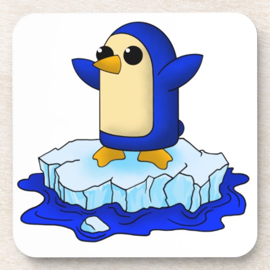 Dessous-de-verre Pingouin mignon bébé (Devant)