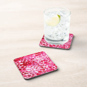 Dessous-de-verre Pink Confeti (Côté Droit)