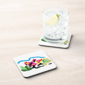 Dessous-de-verre Pink flamingos dance joy (Côté Droit)