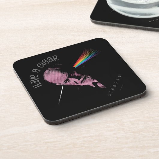 Dessous-de-verre Pink Freud (Côté gauche)