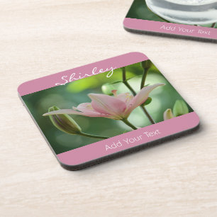 Dessous-de-verre Pink Lily par Shirley Taylor