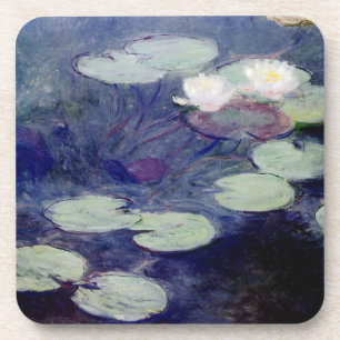 Dessous-de-verre Pink Water-Lilies : 1897-99 par Monet
