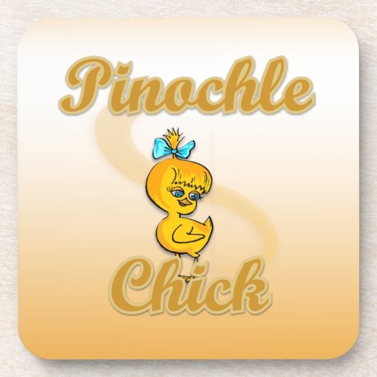 Dessous-de-verre Pinochle Chick (Devant)