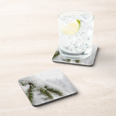 Dessous-de-verre Pins neigeux (Côté Droit)