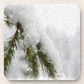 Dessous-de-verre Pins neigeux (Devant)