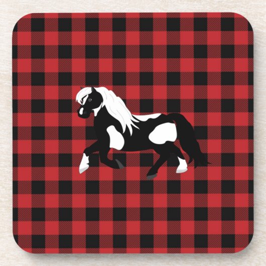 Dessous de verre Pinto Pony Plaid (Devant)