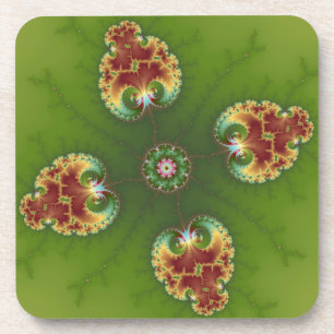 Dessous-de-verre Pique-nique de bug - Art Fractal