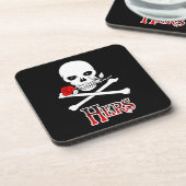 Dessous-de-verre Pirate Hers (Côté gauche)
