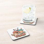 Dessous-de-verre Pirates Girly (Côté Droit)