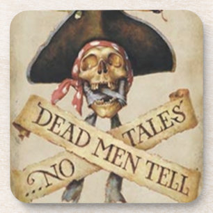Dessous de verre pirates morts