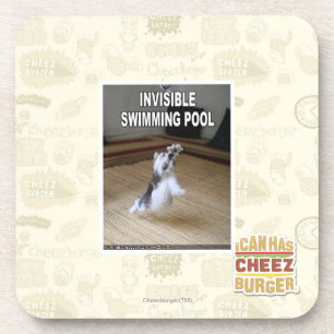 Dessous-de-verre Piscine invisible