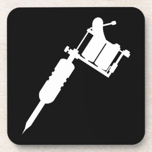 Dessous-de-verre pistolet de tatouage
