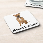 Dessous-de-verre Pitbull (Côté gauche)