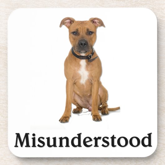 Dessous-de-verre Pitbull (Devant)