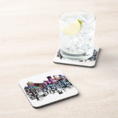 Dessous-de-verre Pittsburgh en graffiti Beverage Coaster (Côté Droit)