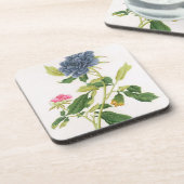Dessous-de-verre Pivoine (Côté gauche)