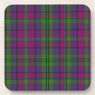 Dessous-de-verre PixDezines clan tartan chêne