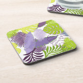 Dessous-de-verre PixDezines couleur forêt tropicale/DO-IT-YOURSELF  (Côté gauche)