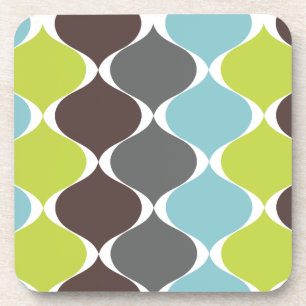 Dessous-de-verre PixDezines couleur mod ogee/do-it-yourself arrière