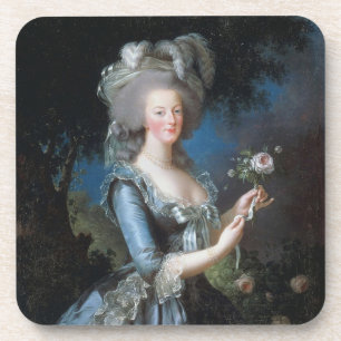Dessous-de-verre PixDezines Marie Antoinette+Rose
